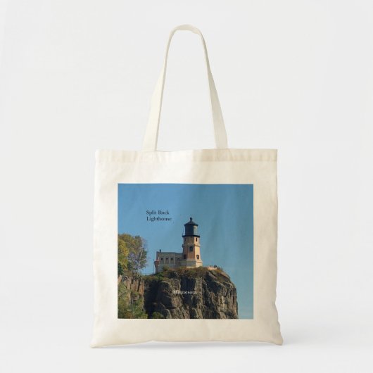 Split Rock Lighthouse canvas tas (Voorkant)