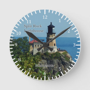 Split Rock Lighthouse clock Ronde Klok