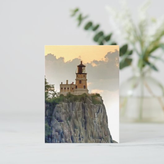 Split Rock Lighthouse Close Briefkaart (Staand voorkant)