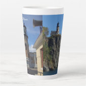 Split Rock Lighthouse latte mug (Devant)