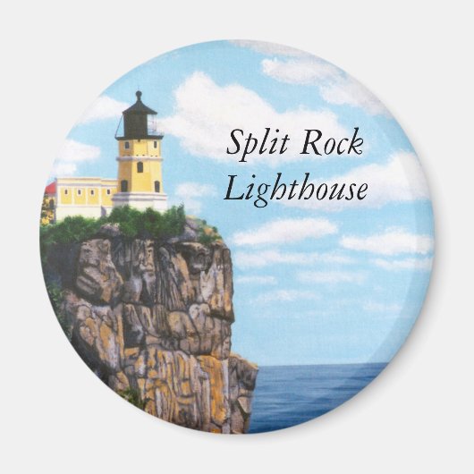 Split Rock Lighthouse Magneet (Voorkant)