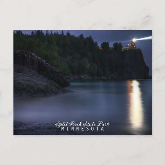 Split Rock Lighthouse Minnesota Briefkaart (Voorkant)