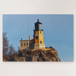 Split Rock Lighthouse Minnesota Jigzaag Puzzle Legpuzzel