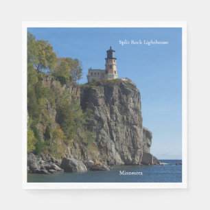 Split Rock Lighthouse napkins Servet