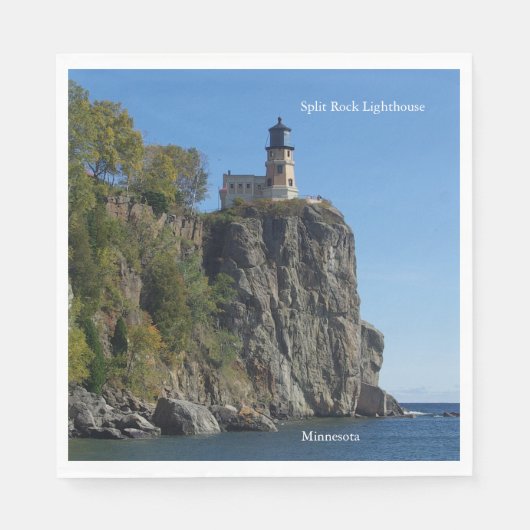 Split Rock Lighthouse napkins Servet (Voorkant)