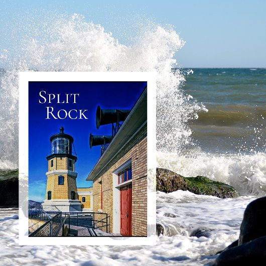 Split Rock Lighthouse, North Shore, Lake Superior Briefkaart