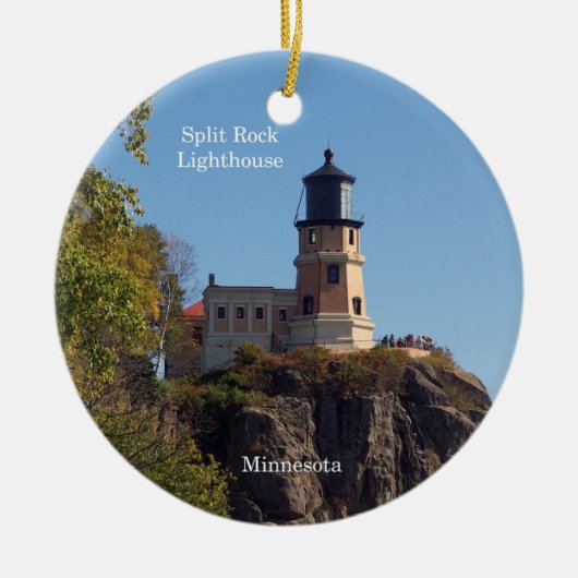 Split Rock Lighthouse ornament (Voorkant)