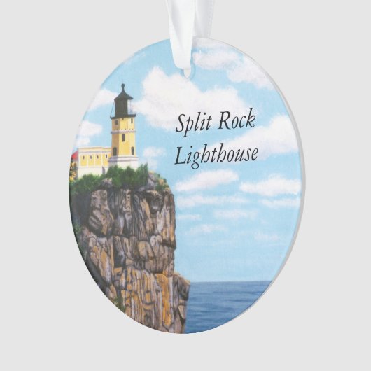 Split Rock Lighthouse Ornament (voorkant)