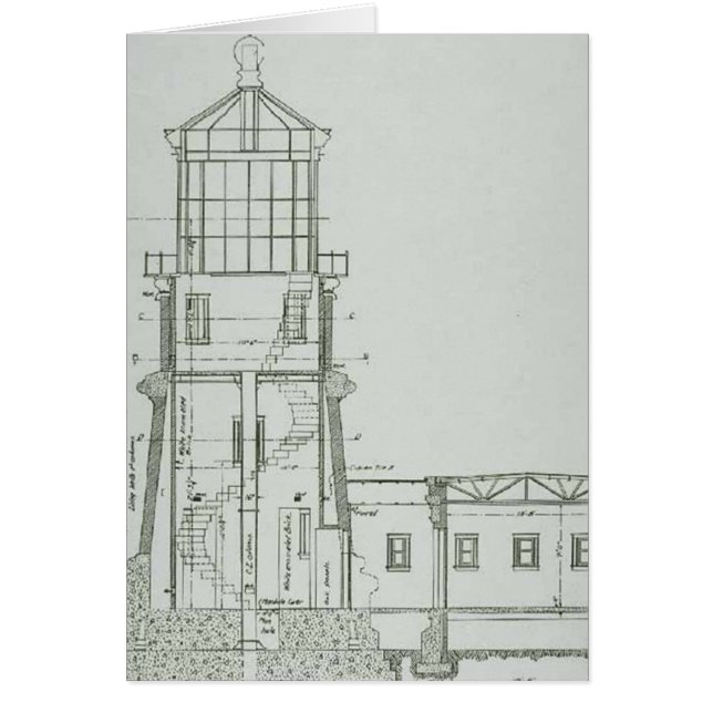 Split Rock Lighthouse Schematics (Voorkant)