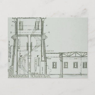 Split Rock Lighthouse Schematics Briefkaart