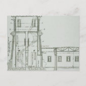 Split Rock Lighthouse Schematics Briefkaart (Voorkant)