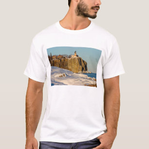 Split Rock Lighthouse State Park aan het meer T-shirt