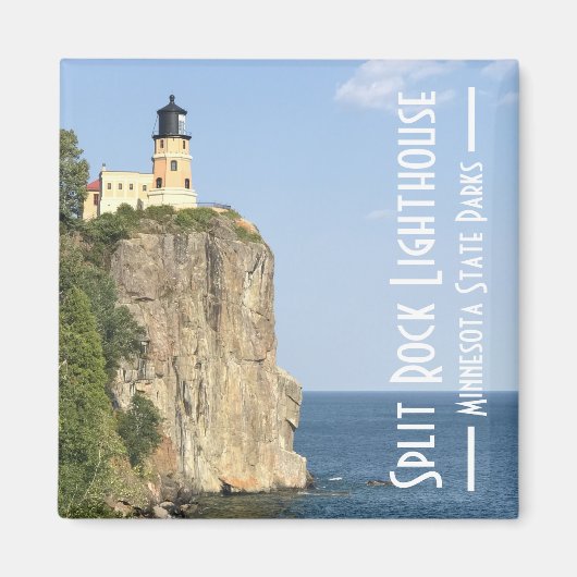 Split Rock Lighthouse State Park Magnet Magneet (Voorkant)
