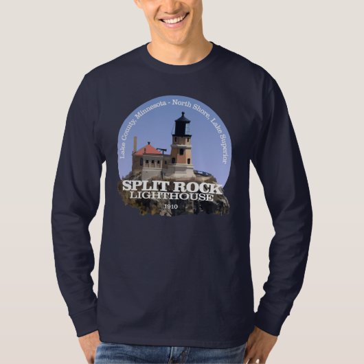 Split Rock Lighthouse T-shirt (Voorkant)