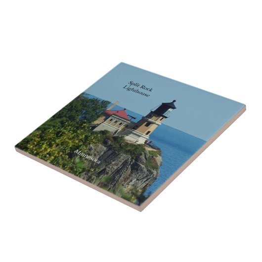 Split Rock Lighthouse tile Tegeltje (Zijkant)