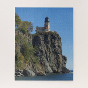 Split Rock Lighthouse van strand Jigzaag Puzzle Legpuzzel