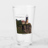 Split Rock/Two Harbors Lighthouders glass Glas (Voorkant)