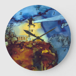 Split Rock vuurtoren bij nacht Grote Klok