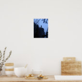 Split Rock vuurtoren in Dusk Poster (Keuken)