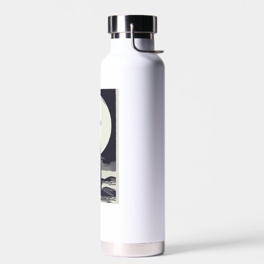 Split Rock vuurtoren Minnesota Moon Waterfles (Links)