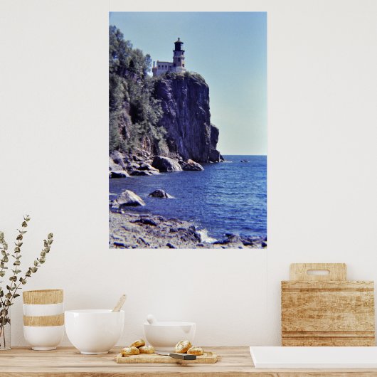 Split Rock vuurtoren Poster (Keuken)