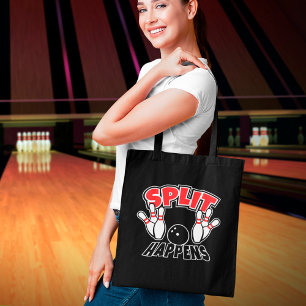 Split Se Produit Funny Bowling Sac fourre-tout de
