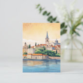 Split stad Kroatië Briefkaart (Staand voorkant)