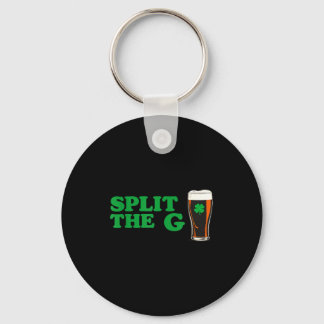 Split the g funny irish beer quote  sleutelhanger