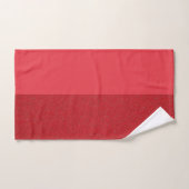 Split-Tone Tomaat Rode Handdoek –  (Handdoek)