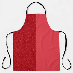 Split-Tone Tomato Red Chef Schort -