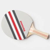  Split Wingtip Gestreept met Naam Tafeltennisbatje (Zijkant)