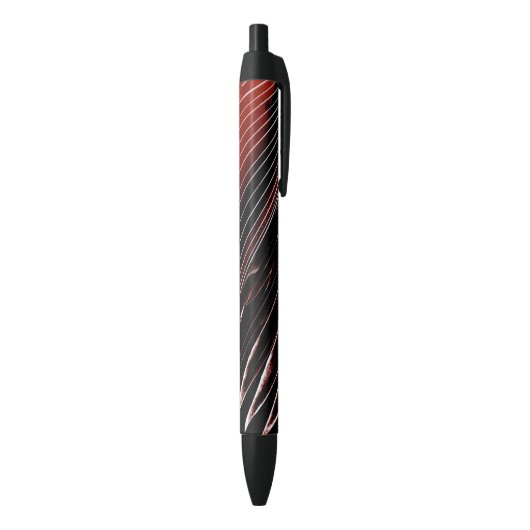 Splitlijn Zwarte Inkt Pen (Achterkant (Verticaal))