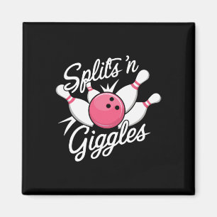 Splits N Giggles Bowling Ball en P Magneet