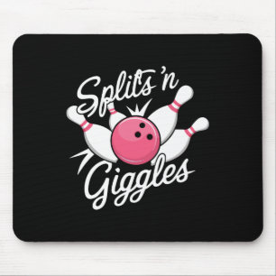 Splits N Giggles Bowling Ball en P Muismat
