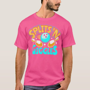 Splits 'N Giggles Bowling Player Bowler Grappig T-shirt
