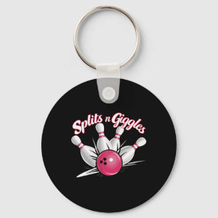 Splits N Giggles Funny Bowling Bowling Ball Sleutelhanger