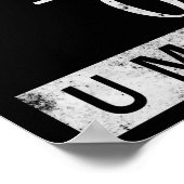 Splitsen door Zero - U Mad Bro? (Poster) Poster (Hoek)