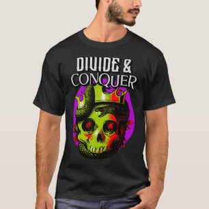 Splitsen en veroveren t-shirt