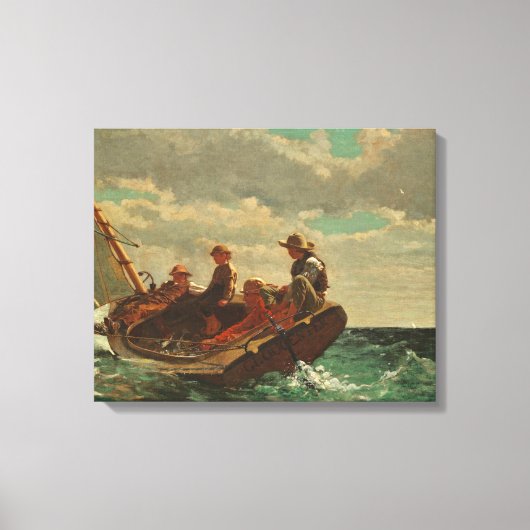 Splitsing (Fair Wind) 1873-76 Canvas Afdruk (Voorkant)