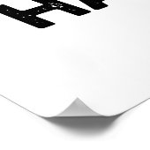 Splitsing gebeurt grappig Bowling pun Poster (Hoek)