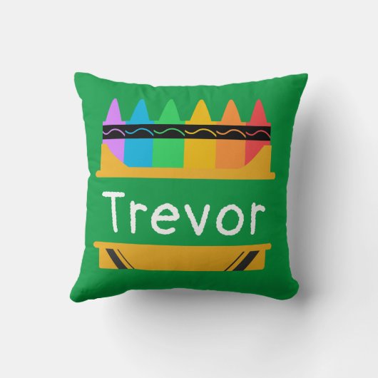 Splitst Crayon Box Speciaal Kinder Kussen (Achterkant)