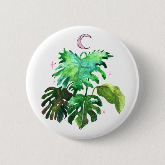 Splitst Leaf Ronde Button 5,7 Cm (Voorkant)