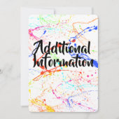 Splitste Kaart aanvullende informatie (Voorkant)