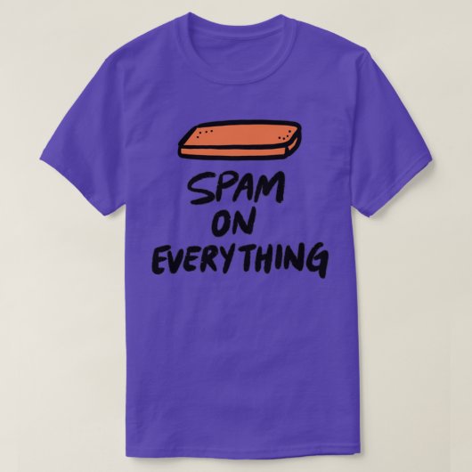SPM op alles T-shirt (Design voorkant)