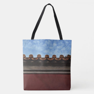 SPNP All-over-Print Canvas tas, groot Draagtas