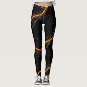 SPNP_Black stars Leggings (Voorkant)