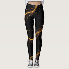 SPNP_Black stars Leggings
