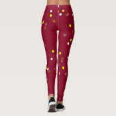 SPNP_Doted_Printed Leggings pour femmes (Dos)
