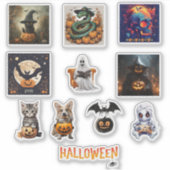 "Spock Up Your Space avec Sticker Halloween person (Devant)