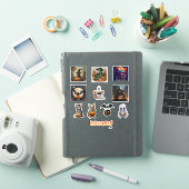 "Spock Up Your Space avec Sticker Halloween person (Couverture iPad)